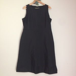 J. CREW Black Dress Sleeveless